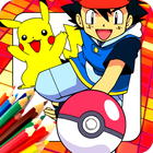 Coloring Book Pokemo Fans иконка