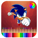 Coloring book for Sonic APK