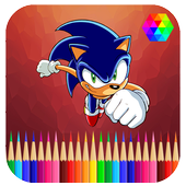 Download  Coloring book for Sonic 