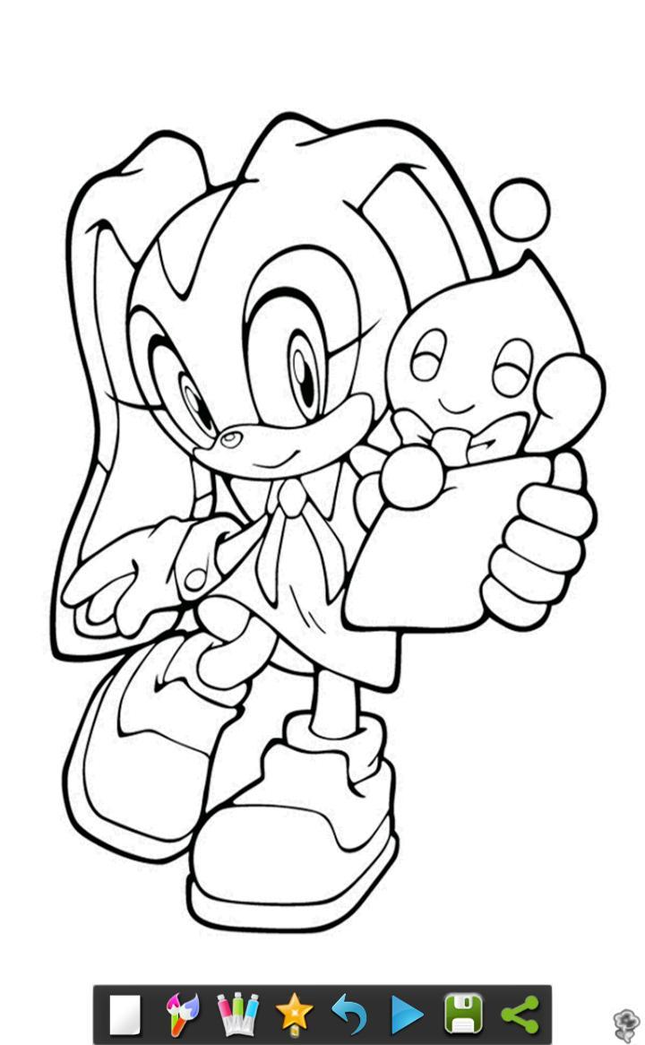 Coloring book for Sonic for Android - APK Download