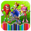 Coloring Sonic