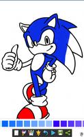 Coloring Sonic Affiche