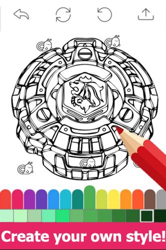 Android İndirme için Draw colouring pages for Beyblade by Fans APK