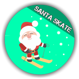 Santa Skate Zeichen
