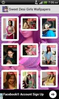 Sweet Desi Girls Wallpapers captura de pantalla 3