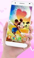 Mickey & Minnie Live Wallpaper HD Affiche