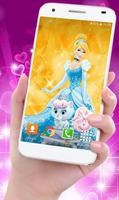 Cinderella Princess Wallpaper HD Affiche