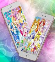 Pretty Cure Wallpapers captura de pantalla 1