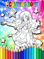 How To Color Pretty Cure ポスター