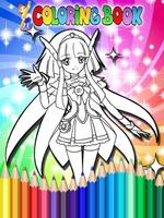 How To Color Pretty Cure تصوير الشاشة 2