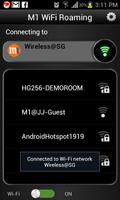 M1 WiFi Roaming capture d'écran 1