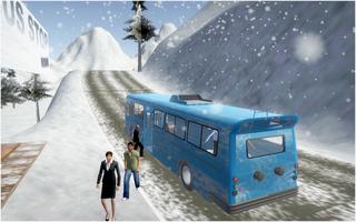 Euro Bus 4x4 Snow Hill Climb Ekran Görüntüsü 2