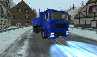 Real Truck 4x4 Snow Hill Climb 截图 1