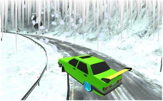 Car Drift Real Snowy Mountains captura de pantalla 3