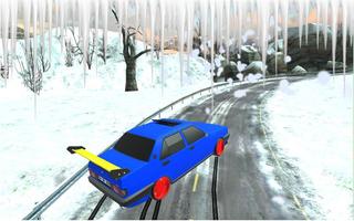 Car Drift Real Snowy Mountains screenshot 2