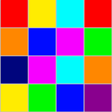 Puzzle coloré 2048 icône