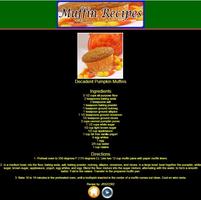 Muffin Recipes screenshot 1