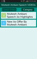 Mukesh Ambani Speech VIDEOs capture d'écran 1