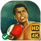 Mohamed Ali Wallpapers HD 4K-icoon