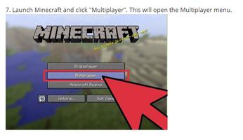 Guide of Multiplayer Minecraft capture d'écran 1