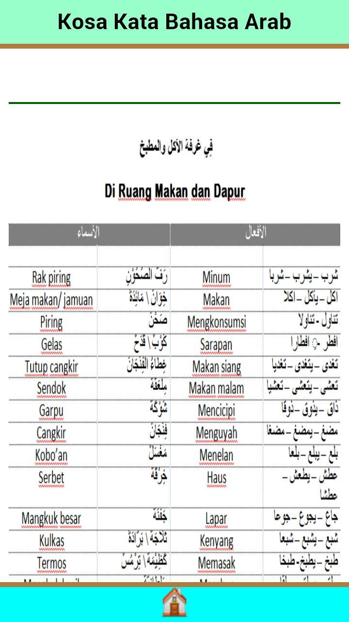 Kosa Kata Singkat Bahasa Arab For Android Apk Download