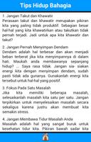 Tips Hidup Bahagia screenshot 1