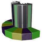 Supercomputador Cray-1 icono