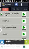 برنامه‌نما Weather Radio عکس از صفحه