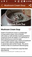 Mushroom Soup Recipe تصوير الشاشة 1