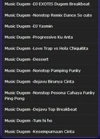 Music Dugem hitz mp3 capture d'écran 2