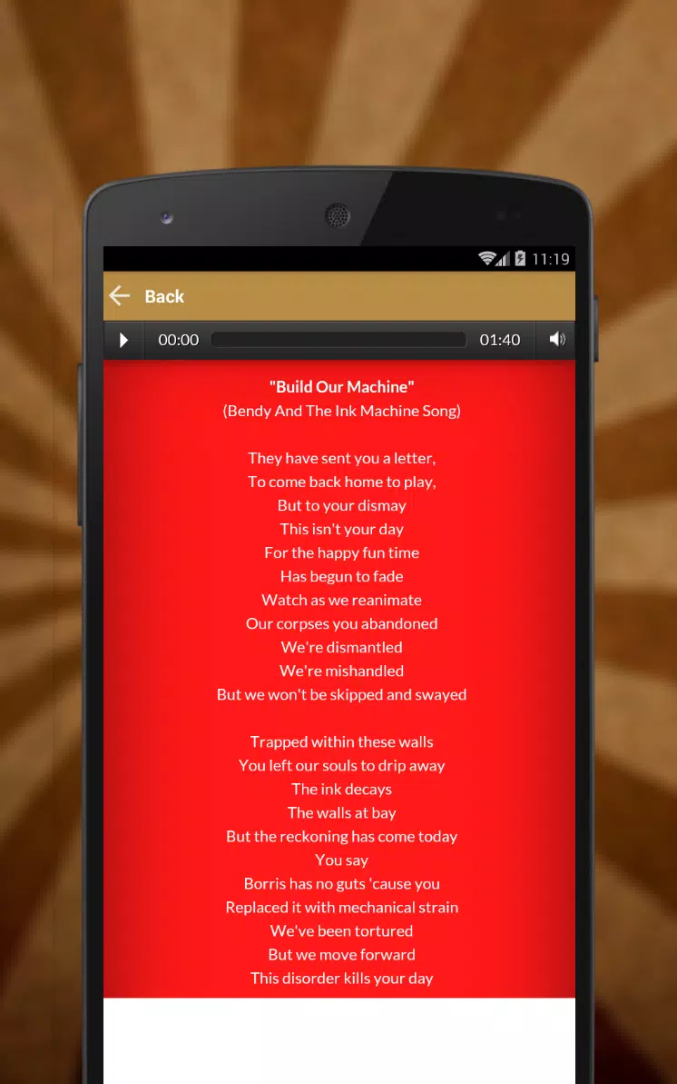 bendy and the ink machine songs and lyrics APK for Android Download