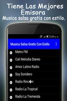 Musica Salsa Gratis Con Estilo تصوير الشاشة 1
