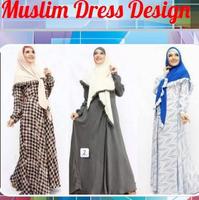Muslim Dress Design Affiche