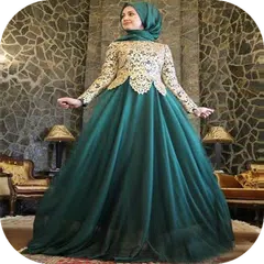 Vestido de noite muçulmano