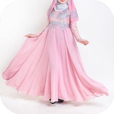 Arrangement robe musulmane icône