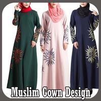 Muslim Gown Design پوسٹر