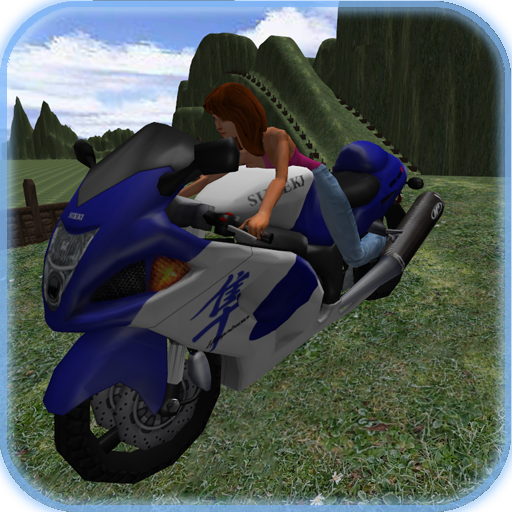 Autobahn Motorrad Spiele 3D