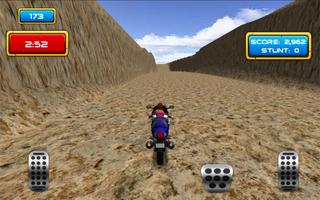 公路摩托车游戏3D 截图 3
