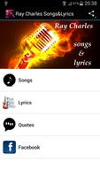 Ray Charles Songs&Lyrics poster