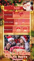 My Christmas Selfie Photo Keyboard پوسٹر