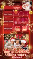 برنامه‌نما My Christmas Selfie Photo Keyboard عکس از صفحه