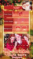 برنامه‌نما My Christmas Selfie Photo Keyboard عکس از صفحه