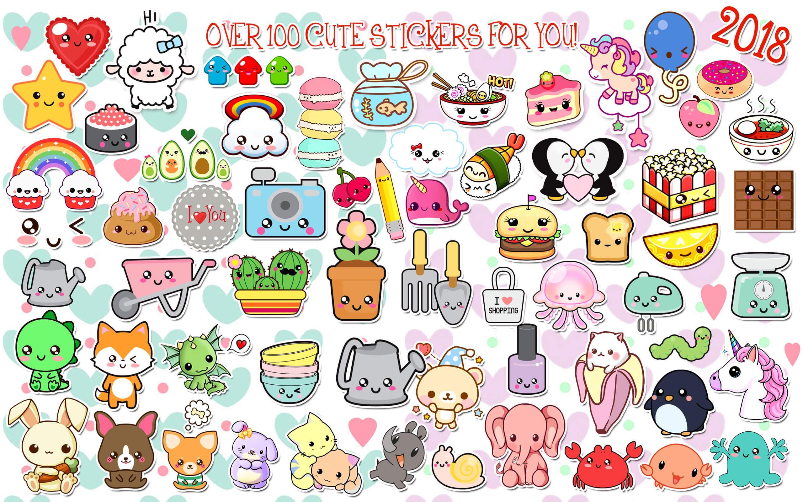 Edit Foto Kawaii Stiker Untuk Foto Lucu For Android Apk Download