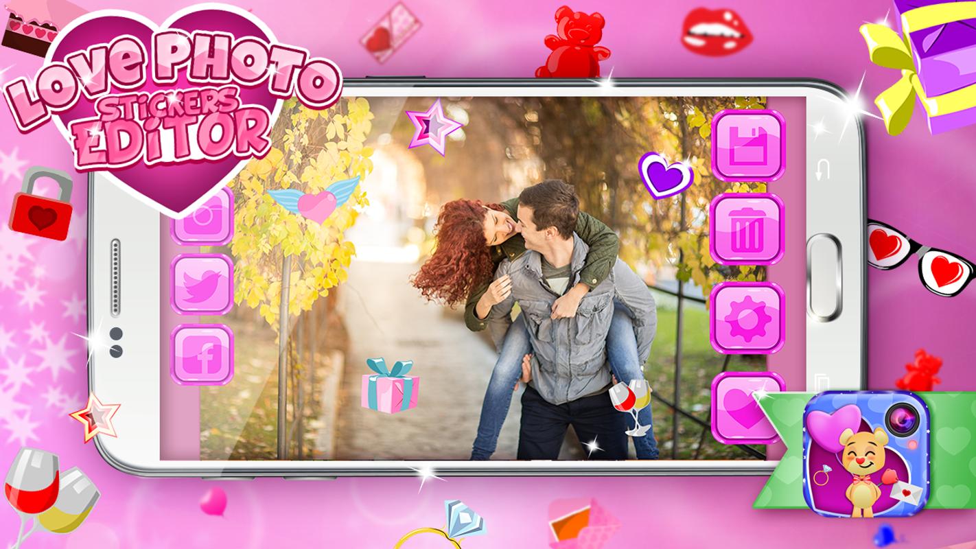Cinta Stiker Editor Foto APK Download Gratis Hiburan APL Untuk