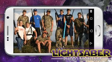 Lightsaber Photo Montage Affiche