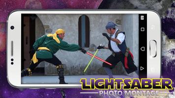 Lightsaber Photo Montage 스크린샷 1