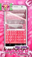 My Love Keyboard Themes Poster