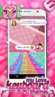 My Love Keyboard Themes ảnh chụp màn hình 3