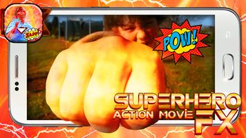 Superhero Action Movie FX captura de pantalla 3