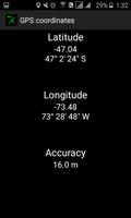 GPS Coordinates capture d'écran 1